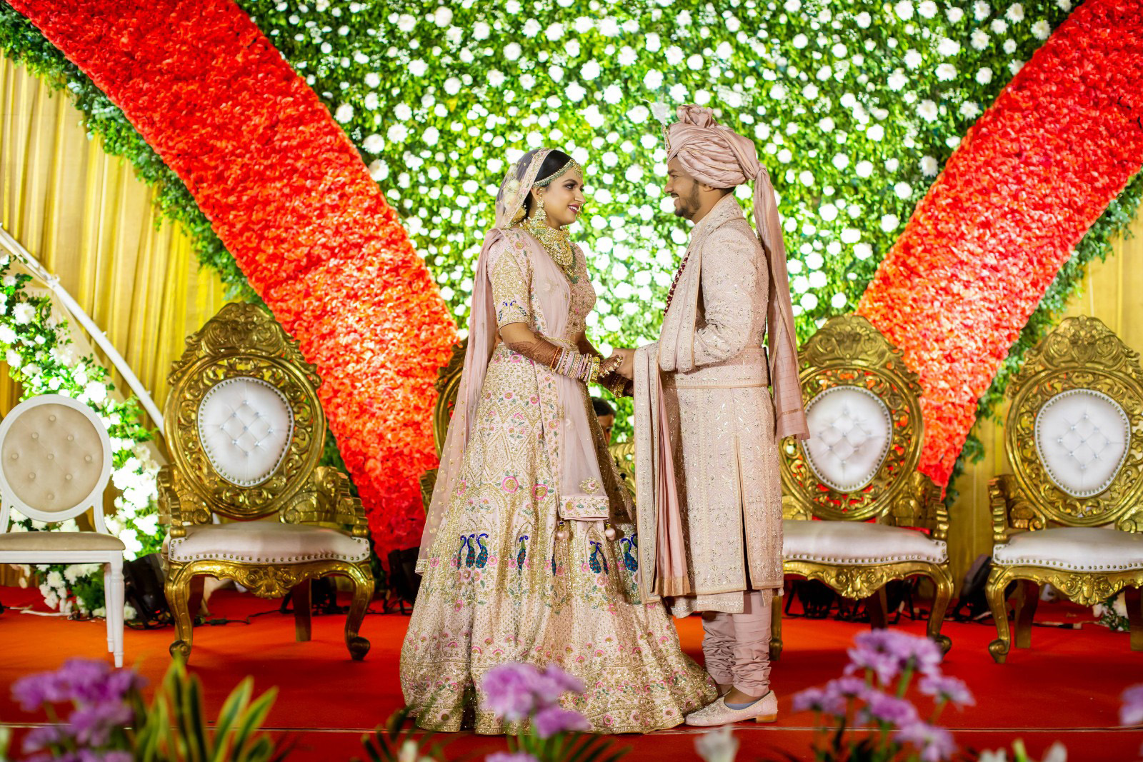 Nikhil and Juhi's wedding